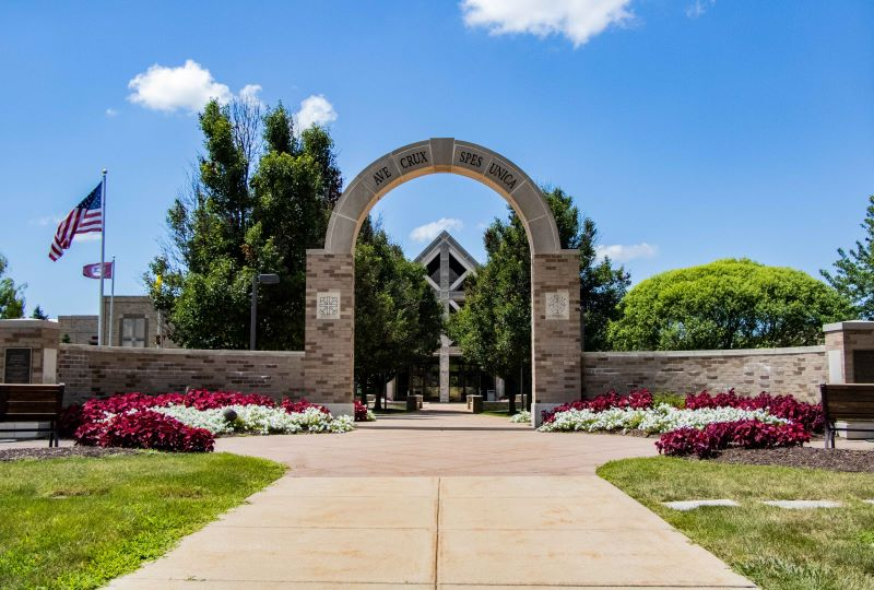Holy Cross College Entrance Arch